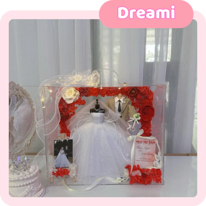 Hộp Vali Váy Cưới MiNi-Cổng Đỏ