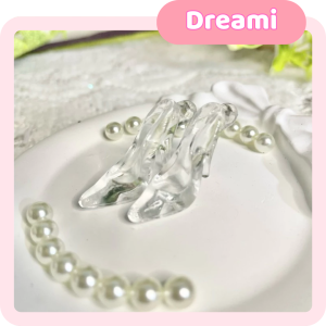 Phụ kiện 1 đôi giày cho mô hình váy cưới mini